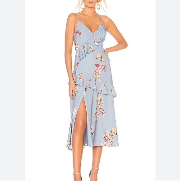 Floral Ruffle Dress - Picture 5 of 11